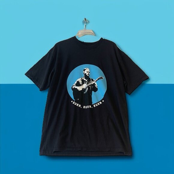 2023 OFFICIAL MENS ZACK BRYAN TOUR SHIRT BURN BURN BURN Medium Black - Picture 1 of 5